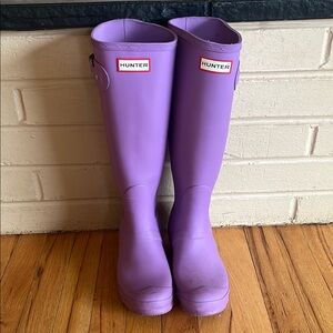 Hunter Purple Rain Boots